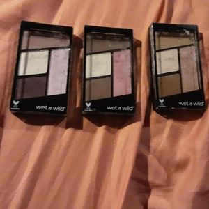 Wet N Wild eyeshadow palettes